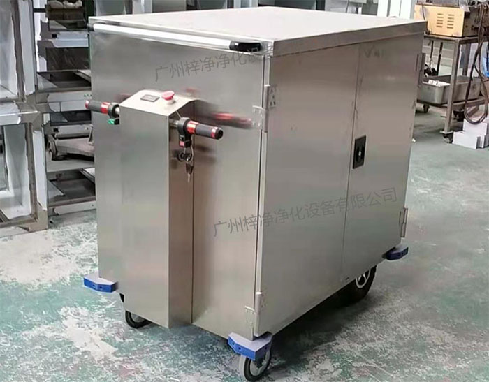 無菌物品電動運送車又稱為無菌物品運送車、無菌密封下送車、無菌物品回收車。