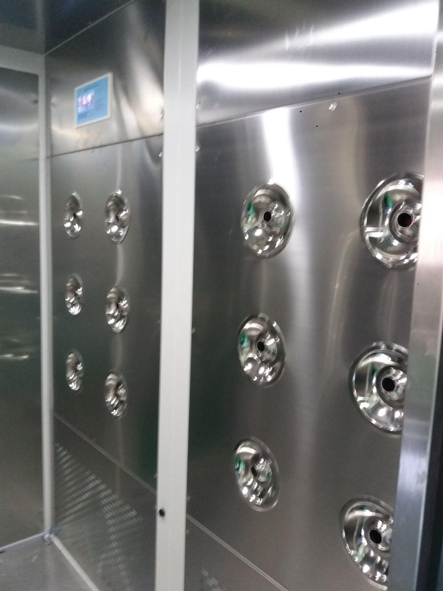 風(fēng)淋室噴嘴布置圖片